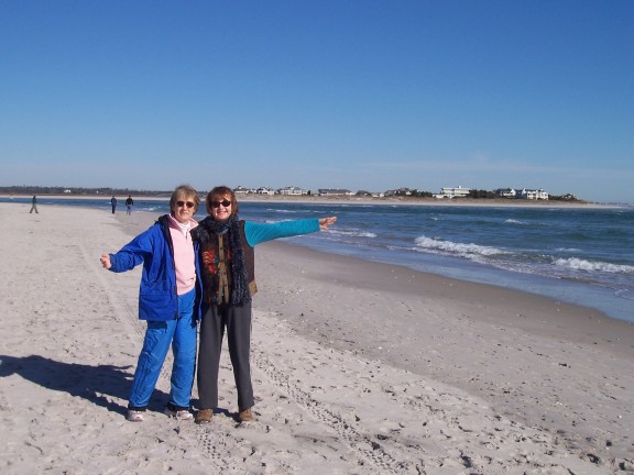  Joann and Susan taking on the world, together