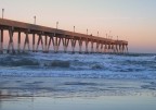  The best waves are near Johnnie Mercer's Pier, Wrightsville Beach, North Carolina