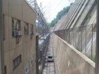  At the Sir Adam Beck Generating Station, water does down and power goes up