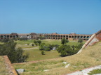 Central yard at Fort Jefferson, Dry Tortuggas