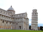  Tower and Cathedral are together on Pisa's town square
