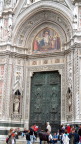  Main door of Florence's Duomo Cathedral